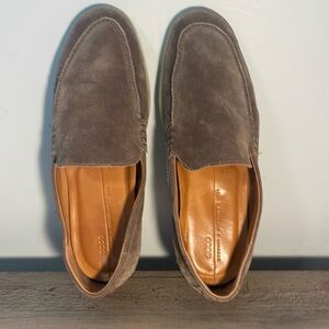 GUC Men’s Ecco Cityray Lite Suede Loafers in Brown.  Euro size 41/US 8